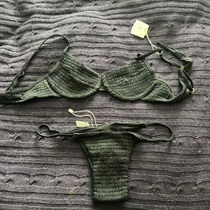 San Lorenzo Bikinis Mykonos black set S